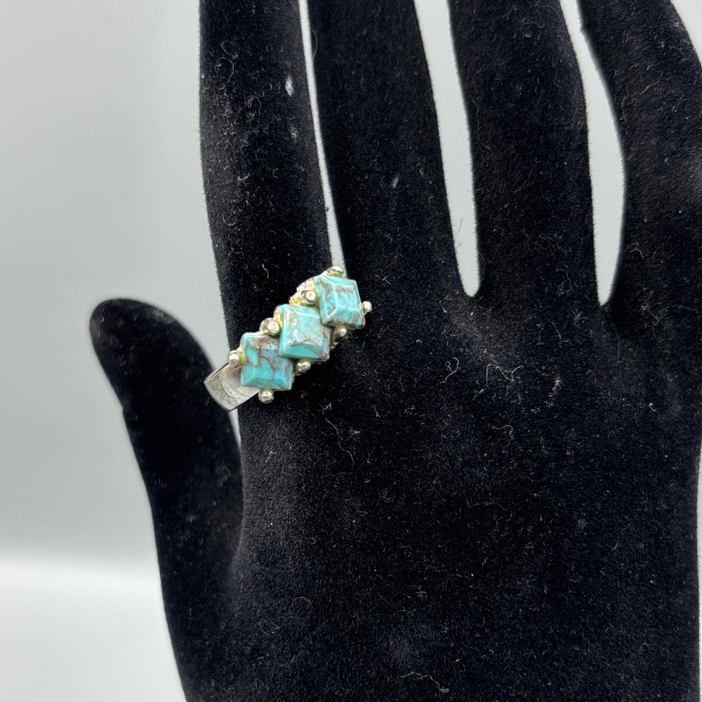 Sarah Coventry Aztec Treasure Ring - Rare! JP290